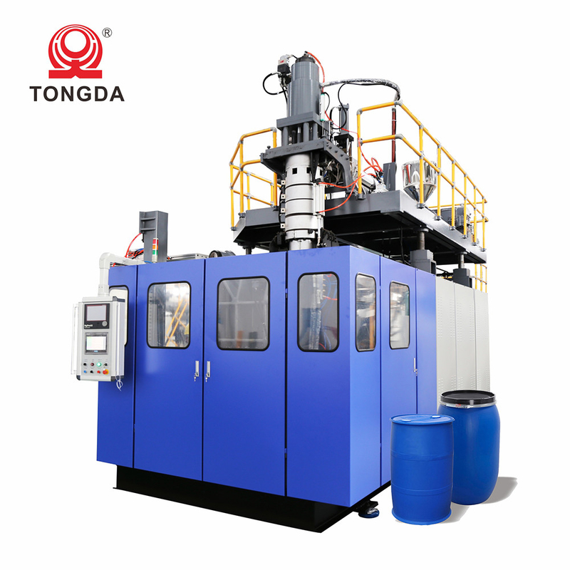 Big Extrusion Drum Blow Molding Machine Single Station For 120L - 160L